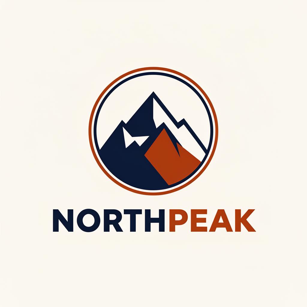 Northpeak — logo illustration by Patrik Szalka